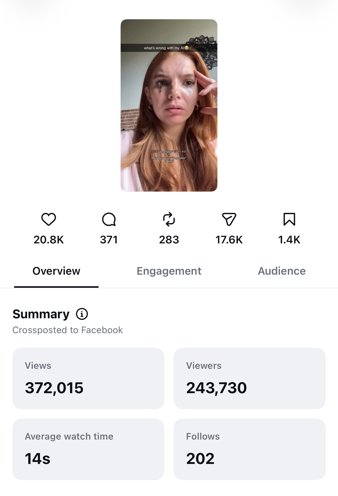 Results and reach screenshot 3
